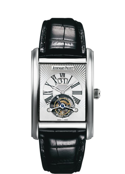 Audemars Piguet Edward Piguet Large Date Tourbillon White Gold watch REF: 26009BC.OO.D002CR.01